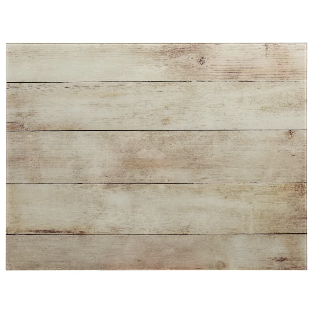 Wall Mounted Magnetic Board Glass 60x80 cm